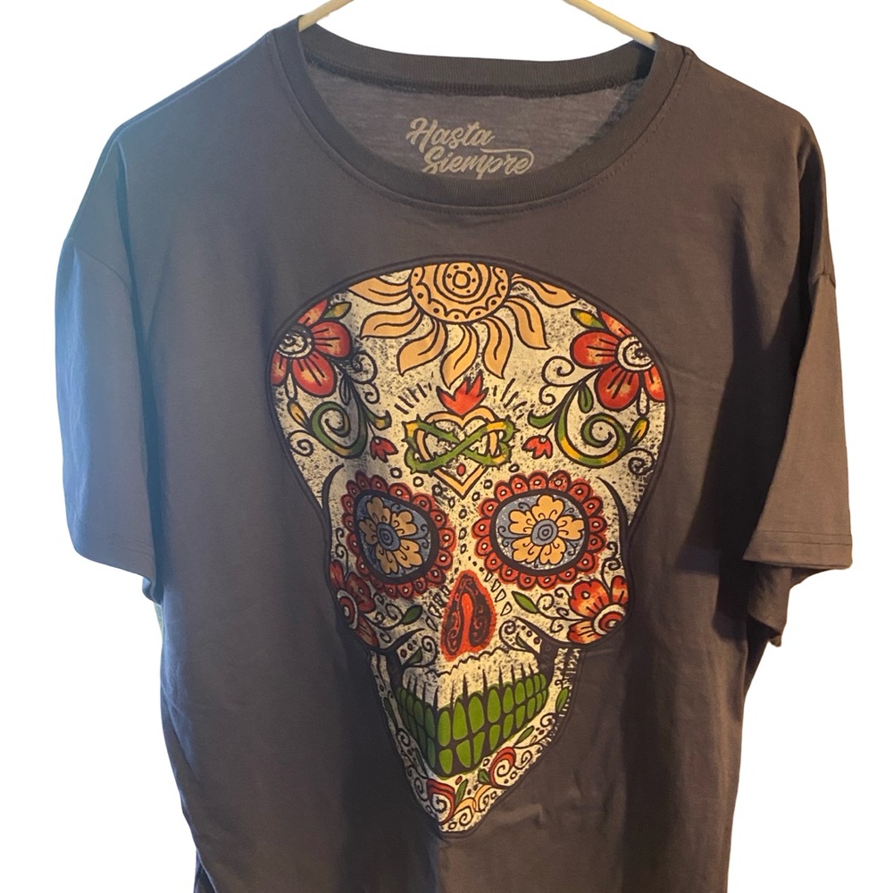 Graphic Sugar Skull T-Shirt
